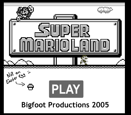 Super Mario Land Bloopers