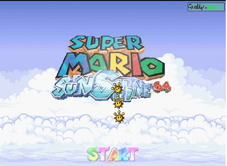  Online Flash Games - Super Mario Sunshine 64